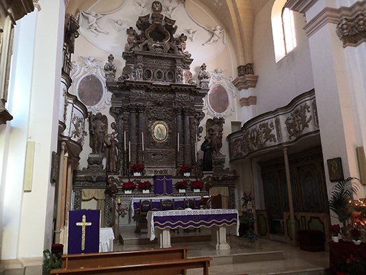 Altare del Santuario Madonna dell'Annunziata a Squinzano