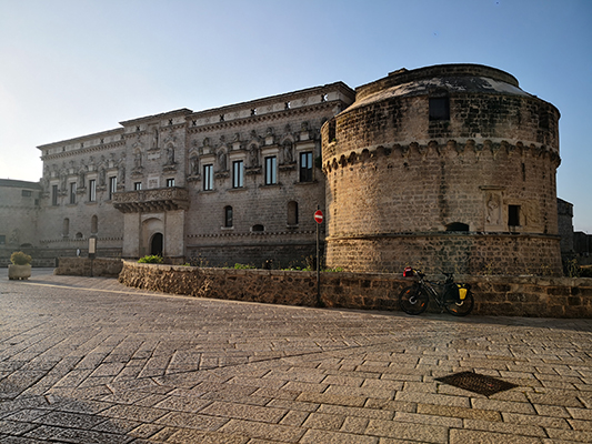 Il castello di Corigliano d'Otranto