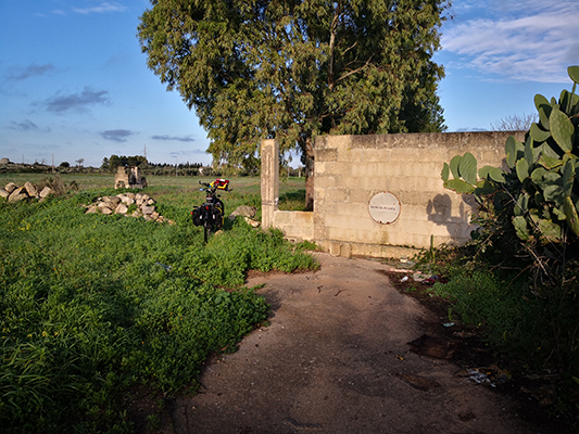 Interruzione della strada