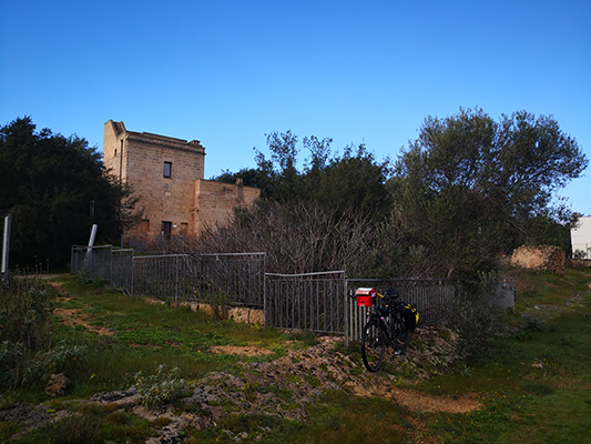 L'Abbazia di Macugno e la bicicletta