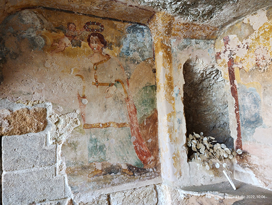 Affresco bizantino di Santa Apollonia
