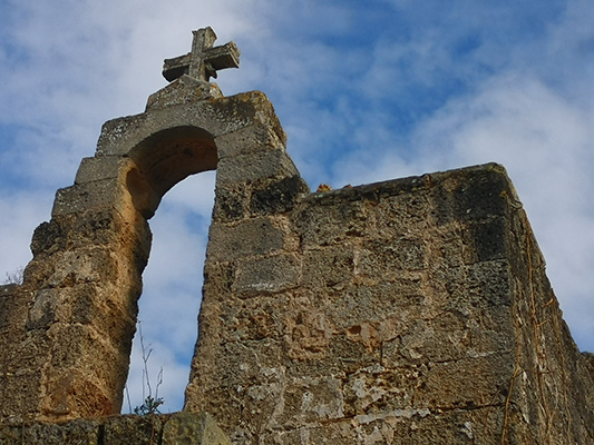 La croce sul campanile