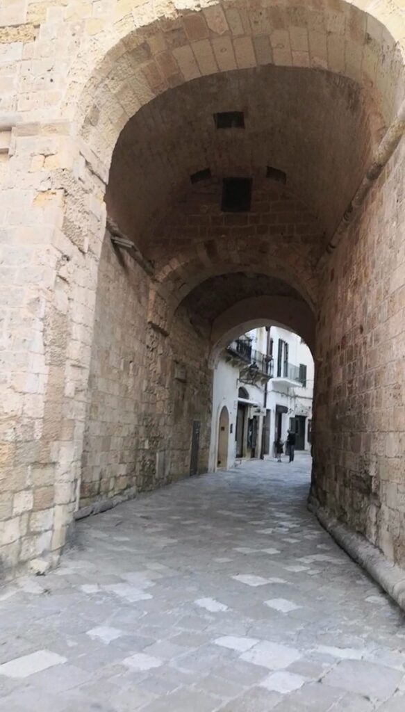 Porta d'ingresso a Otranto