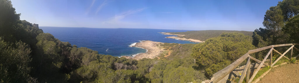 La costa di Porto Selvaggio