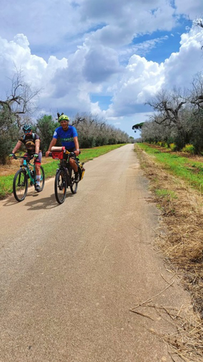 Le stradine secondarie del Parco dei Paduli